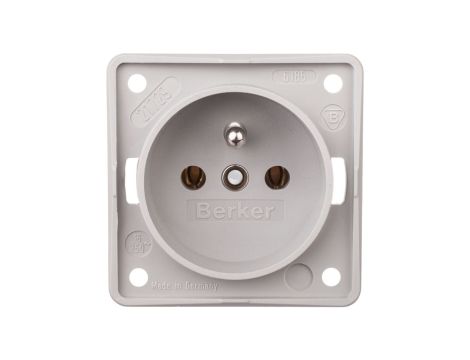 Integro Flow Gniazdo z uziemieniem szare mechanizm 961852506