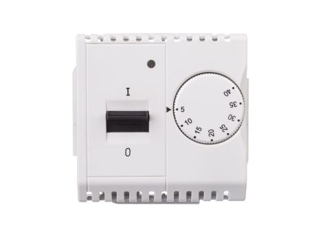 Simon Basic Regulator temperatury z czujnikiem wewnętrznym biały BMRT10w.02/11