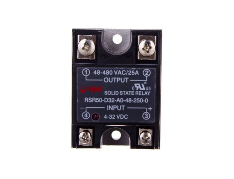 Przekaźnik półprzewodnikowy 1P 48-480VAC/25A Uster= 4-32V DC RSR50-D32-A0-48-250-0 2612028