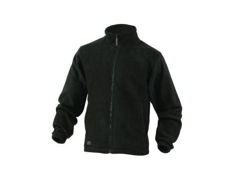 Bluza z polaru poliestru, 280G czarna rozmiar M VERNONOTM