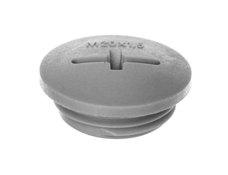 Zaślepka poliamidowa M20 IP54 SKINDICHT BLK-GL-M 20x1,5 ciemnoszara 52006121 /100szt./