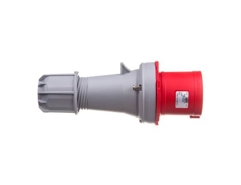 Wtyczka przenośna 63A 4P 400V czerwona IP44 POWER TWIST 0341-6