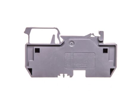 Złączka szynowa 2-przewodowa 10mm2 szara 284-901