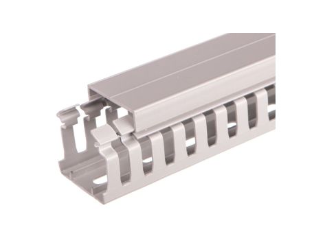 tehalit Kanał grzebieniowy BA7A 40x40mm PVC szary BA7A40040 /2m/