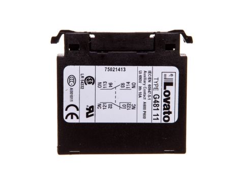 Styk pomocniczy 1Z montaż czołowy 11G48111