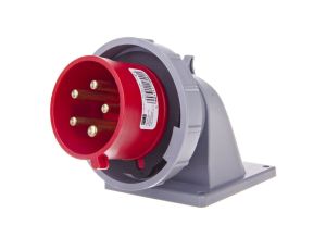 Wtyczka tablicowa kątowa 32A 5P 400V czerwona IP44 TURBO TWIST 777252-6tt