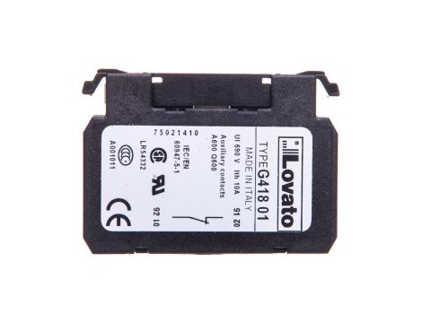 Styk pomocniczy 1R montaż czołowy 11G41801