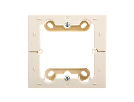 Simon 54 Premium Puszka natynkowa pojedyncza głęboka kremowa DSC/41