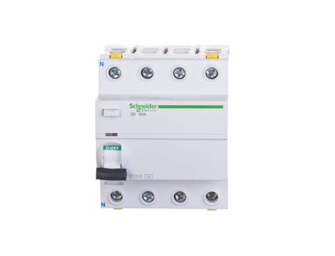 Wyłącznik różnicowoprądowy 4P 63A 0,3A typ AC iID A9Z14463