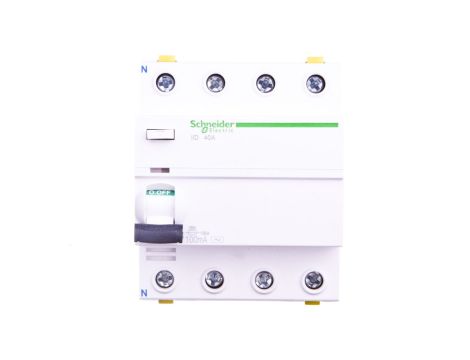 Wyłącznik różnicowoprądowy 4P 40A 0,1A typ AC A9Z12440