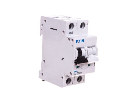 Wyłącznik nadprądowy 1+N C 20A 15kA AC FAZ C20/1N 278675