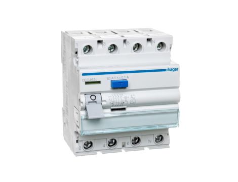 Wyłącznik różnicowoprądowy 4P 63A 0,1A typ AC CEC463J