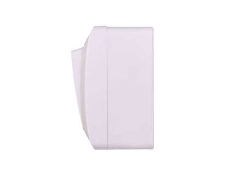 Hermes łącznik dzwonek mechanizm z pełną obudową biały IP44 przycisk 1x ŁNT-1D 0337-02