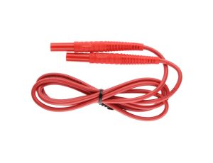 Przewód pomiarowy 1,2m czerwony /wtyki bananowe/ WAPRZ1X2REBB