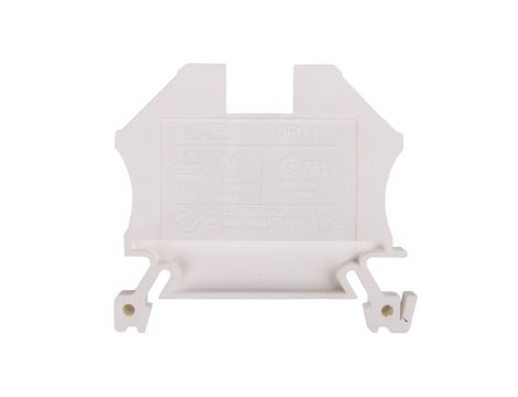 Złączka szynowa 2-przewodowa 4mm2 biała EURO 43409WT