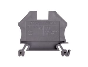 Złączka szynowa 2-przewodowa 6mm2 szara EURO 43407