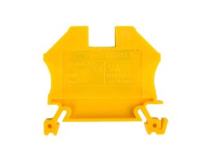 Złączka szynowa 2-przewodowa 6mm2 żółta EURO 43407N