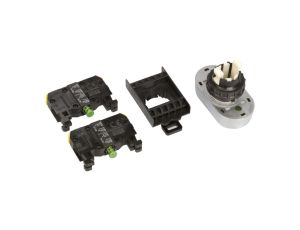 Przycisk sterowniczy 22mm podwójny czerwony/zielony z samopowrotem 2Z ST22-2KL-20\Z/C