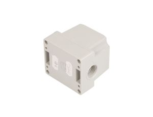 Kaseta sterownicza 1-otworowa przyciskiem zielony 1Z IP65 1-dławnica M20 ST22K1\01-1