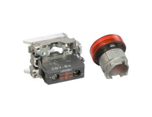 Lampka sygnalizacyjna 22mm czerwona 24V AC/DC LED XB4BVB4