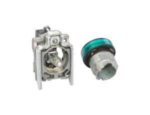 Lampka sygnalizacyjna 22mm zielona 24V AC/DC LED XB4BVB3