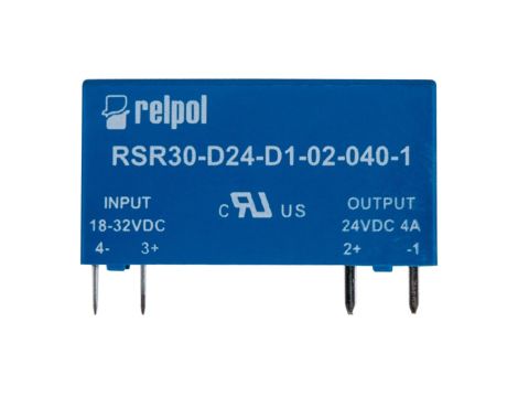 Przekaźnik półprzewodnikowy 1P 24VDC/2A Ustre= 18-32V DC RSR30-D24-D1-02-040-1 2611997