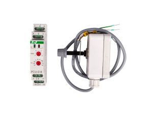 Przekaźnik czasowy 1P 8A 0,1sek-576h 230V AC, 24V AC/DC wielofunkcyjny PCU-518DUO