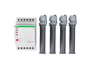 Przekaźnik kontroli poziomu cieczy 8A 3Z 1-180kOhm z regulacją czułości PZ-831RC