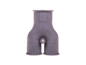 Rozdzielacz Y do węży osłonowych SILVYN KLICK-Y TPE 2x16/1x21 szary 56000150