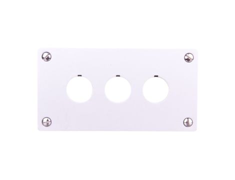 Płyta czołowa do montażu podtynkowego 3-otwory 22mm M22-E3 216544