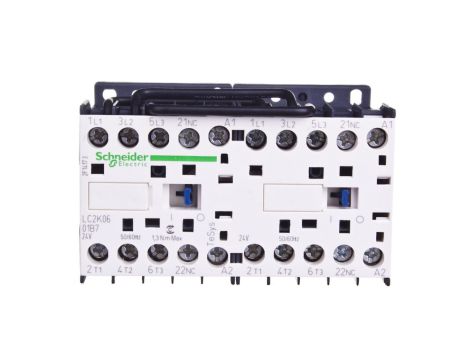 Stycznik nawrotny 6A 3kW 24V AC LC2K0601B7