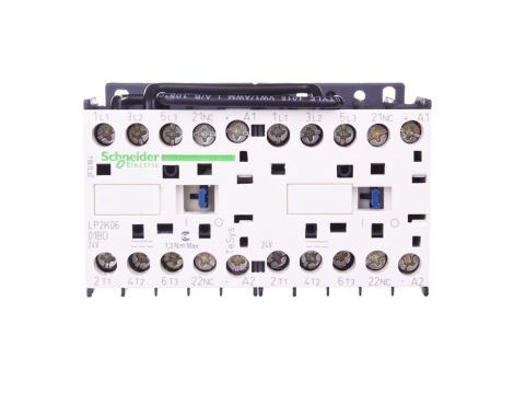 Stycznik nawrotny 6A 2,2kW 24V DC LP2K0601BD