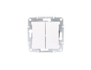 ASFORA Łącznik świecznikowy bez ramki biały EPH0301421