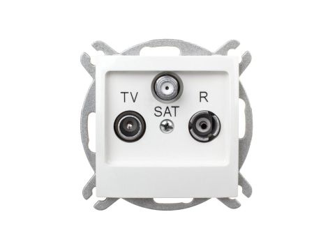 IMPRESJA Gniazdo antenowe RTV-SAT końcowe ecru GPA-YS/m/27