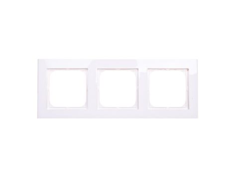 SONATA Ramka potrójna ecru R-3R/27
