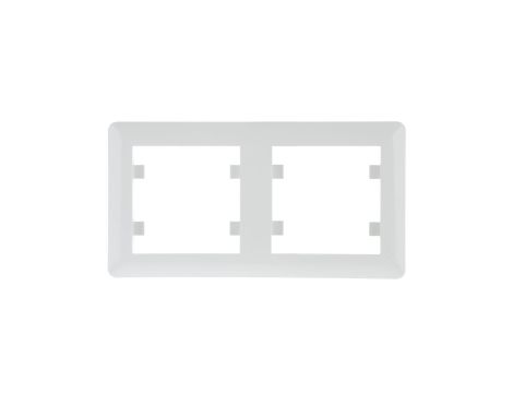 Lumina Soul Ramka podwójna pozioma biała WL5220