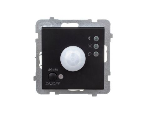 SONATA Elektroniczny czujnik ruchu czarny metalik ŁP-16R/m/33