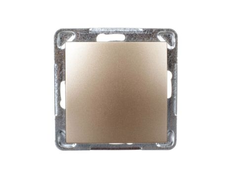 IMPRESJA Łącznik pojedynczy złoty metalik ŁP-1Y/m/28