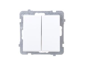 SONATA Łącznik świecznikowy biały ŁP-2R/m/00