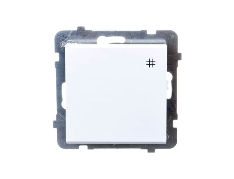 SONATA Łącznik krzyżowy biały ŁP-4R/m/00