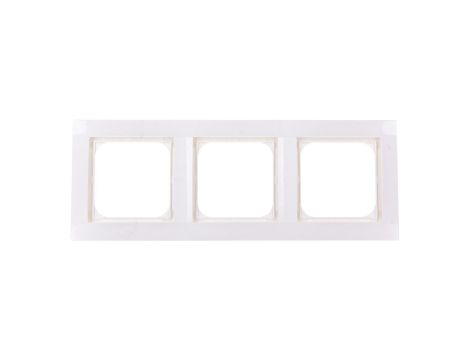 IMPRESJA Ramka potrójna ecru R-3Y/27