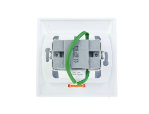 AKCENT Łącznik świecznikowy z podświetleniem biały ŁP-2AS/00