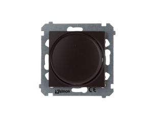 Simon 54 Ściemniacz naciskowo-obrotowy moduł 20–500W brąz mat DS9T.01/46