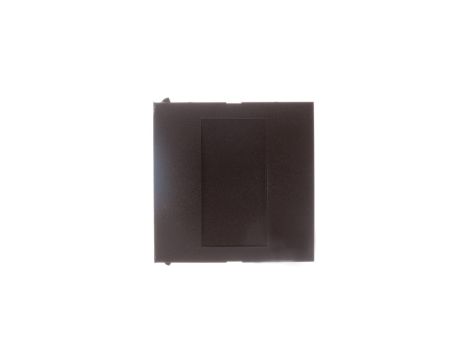 Simon 54 Zaślepka ramki brąz mat DP/46