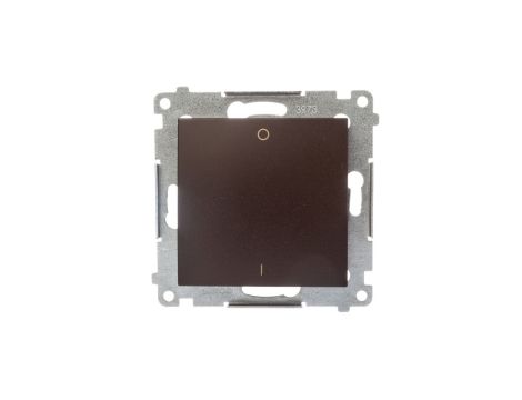 Simon 54 Łącznik dwubiegunowy brąz mat DW2A.01/46