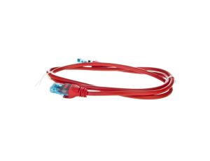 Kabel krosowy (Patch Cord) U/UTP kat.5e czerwony 1m DK-1512-010/R