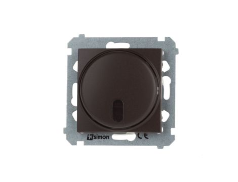 Simon 54 Ściemniacz naciskowy zdalnie sterowany 20–500W brąz mat DS13T.01/46