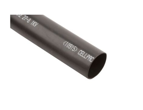 Rura termokurczliwa pogrubiana z klejem, czarna, SRH2 27-8 1000mm, 127419