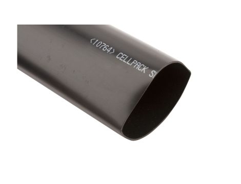 Rura termokurczliwa pogrubiana z klejem, czarna, SRH2 63-19 1000mm, 135859
