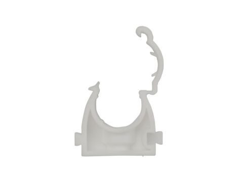 Uchwyt zamknięty do rur gładkich UZ 16 biały 68041 /100szt./